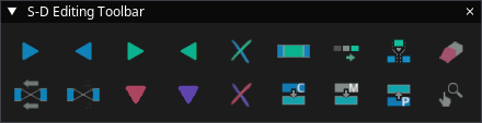S-D Editing Toolbar